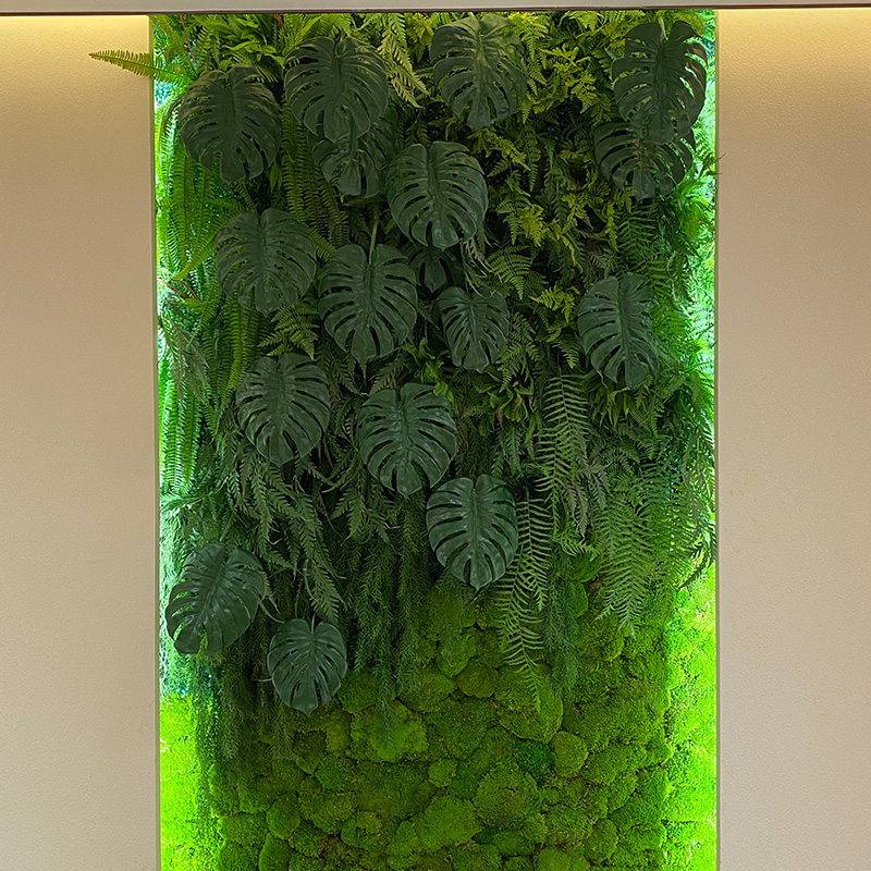 仿真植物墻景觀(guān)